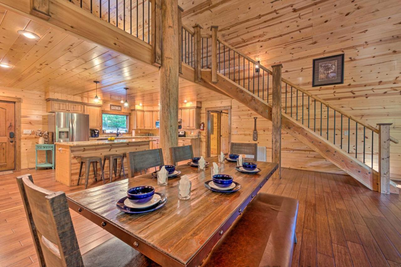 Creekside Broken Bow Cabin With Hot Tub And Fire Pit! Stephens Gap Extérieur photo