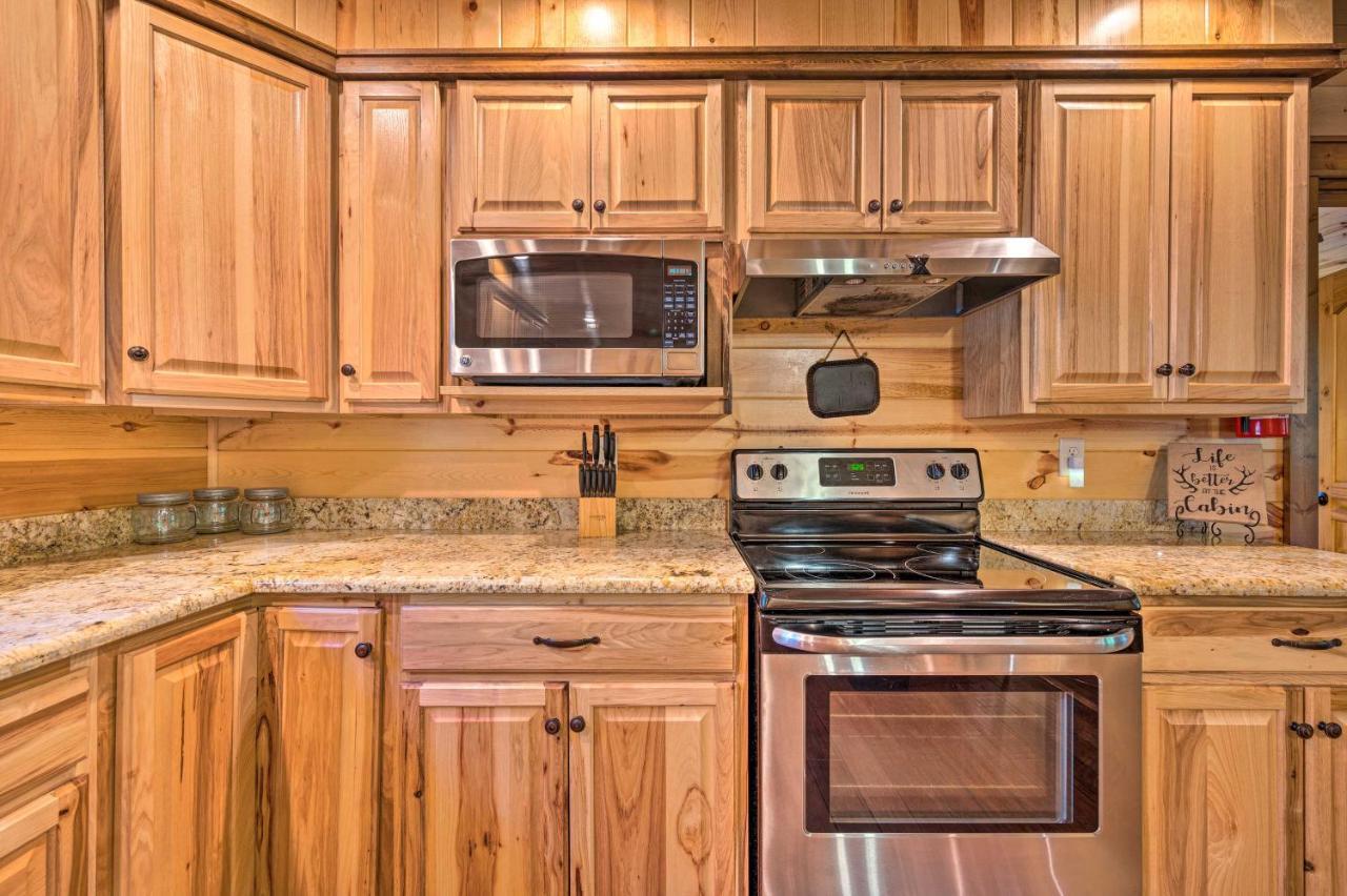 Creekside Broken Bow Cabin With Hot Tub And Fire Pit! Stephens Gap Extérieur photo