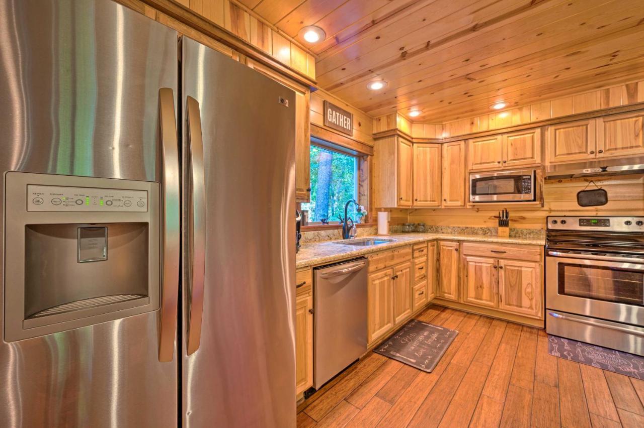 Creekside Broken Bow Cabin With Hot Tub And Fire Pit! Stephens Gap Extérieur photo