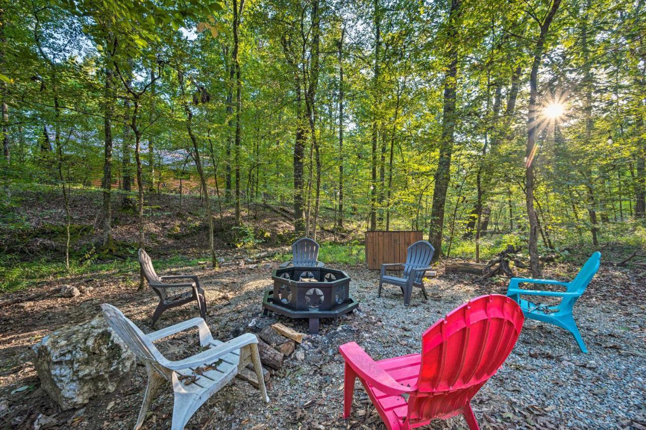 Creekside Broken Bow Cabin With Hot Tub And Fire Pit! Stephens Gap Extérieur photo