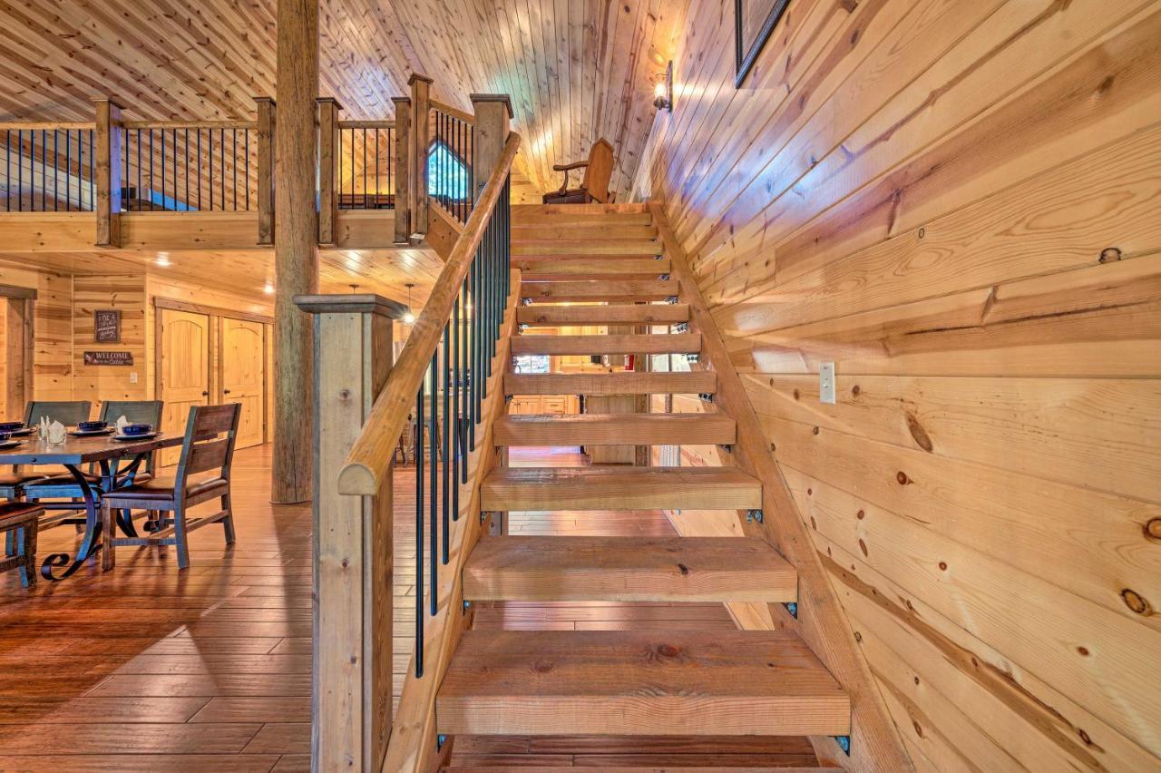 Creekside Broken Bow Cabin With Hot Tub And Fire Pit! Stephens Gap Extérieur photo